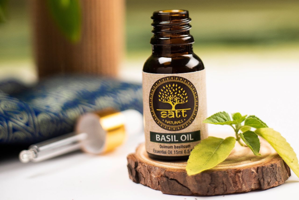 Basil Essential Oil Uses and Benefits Satt Naturals