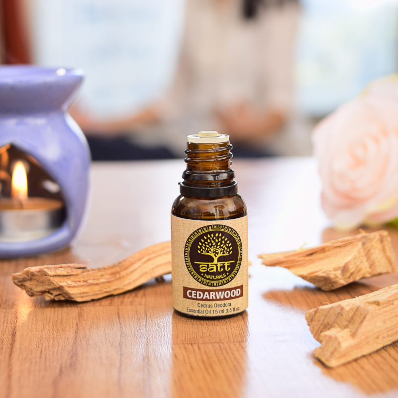 Cedarwood Essential Oil (15 ml)