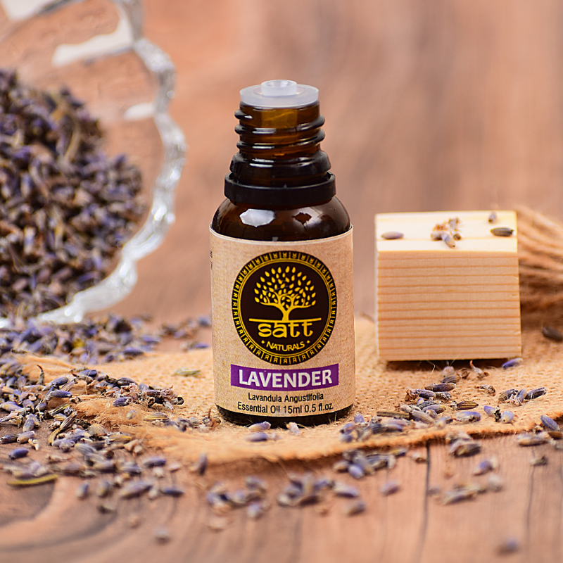 100 Natural Lavender Essential Oil For Hair Skin Satt Naturals