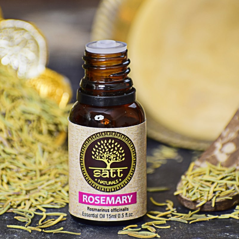 100% Pure Rosemary Essential Oil For Skin & Hair Care