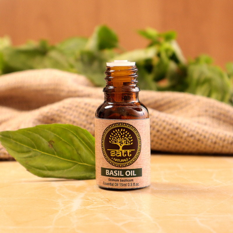Basil Essential Oil (15 ml)
